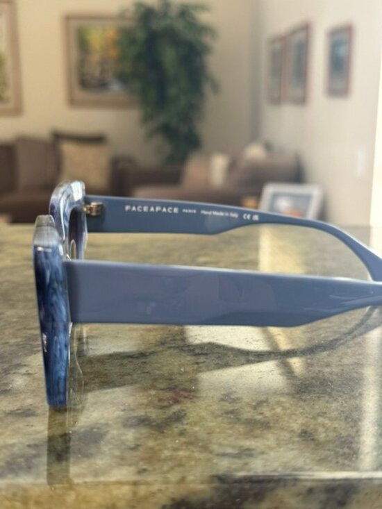 Face à Face Halos 1 Sunglasses Blue Crystal, 47-22-145 NWT/Case - Free Shipping! main image 15
